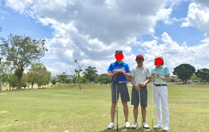 2回目の家族(ハーフ)ラウンドは、前回行けなかったPermas Jaya Golf Clubへ_d0103292_17534252.jpg