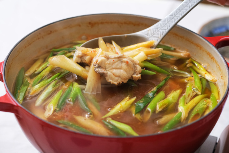 ふぐの「メウンタン」(韓国海鮮辛味スープ) - 登志子のキッチン