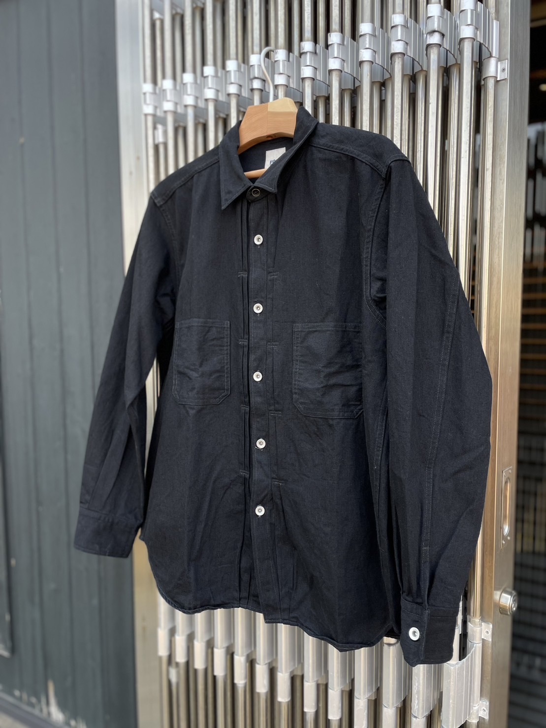 Denim Coal Miner Shirt -BK-_b0139233_13300991.jpg