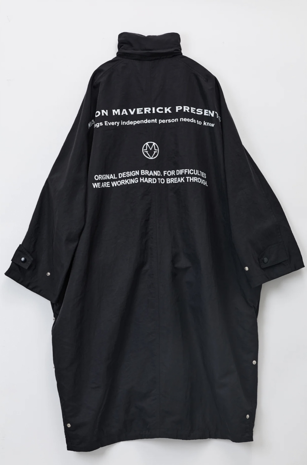 23SS「MAISON MAVERICK PRESENTS メゾンマーベリックプレゼンツ」新作ストーンナイロンベンチレーションコート入荷です。_c0204280_13445233.jpg