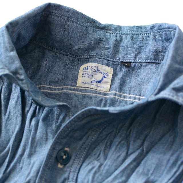 orslow [オアスロウ] CHAMBRAY SHIRTS BLUE [01-8070-84] _f0051306_17295639.jpg