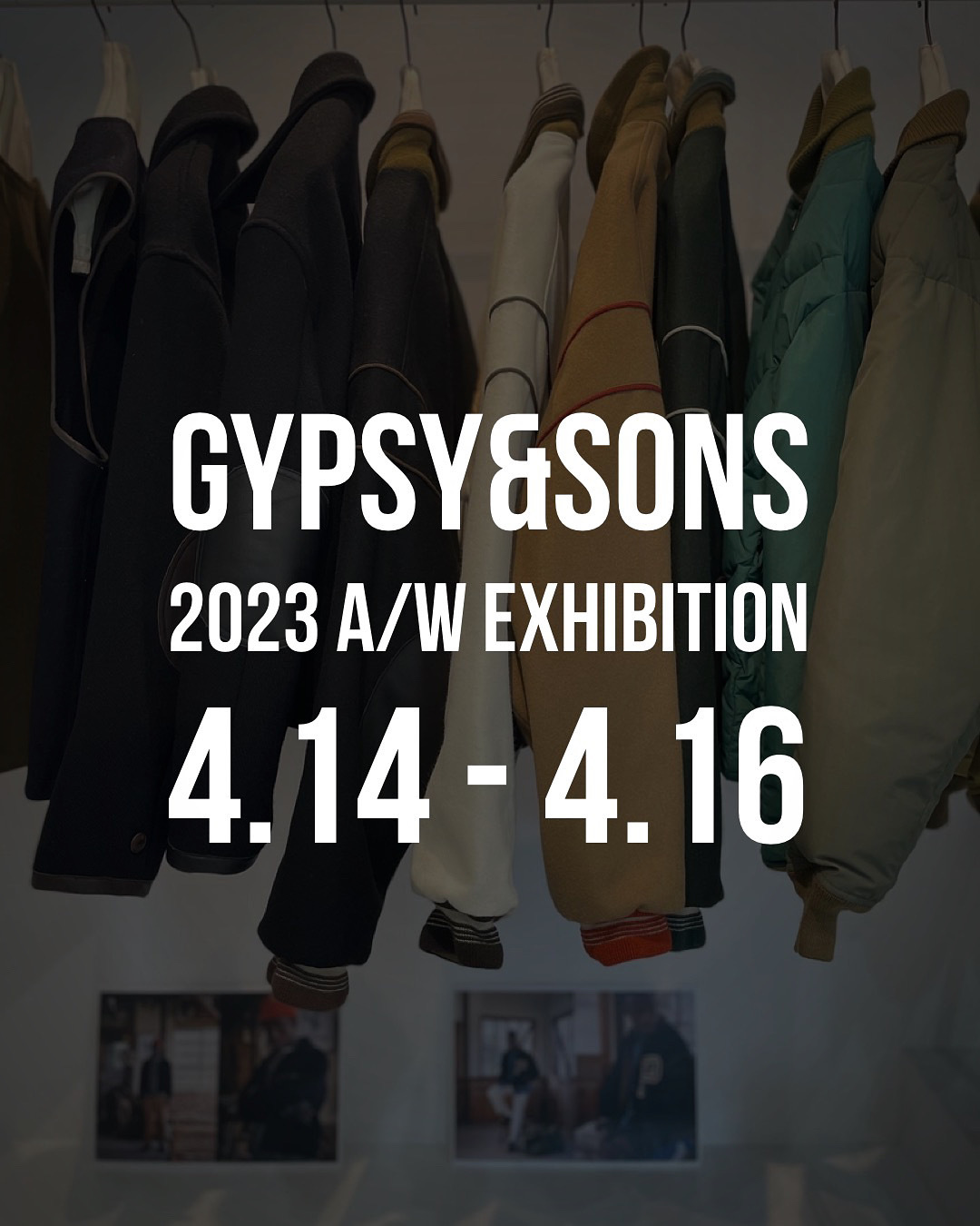 GYPSY&SONSの展示会を開催します！！