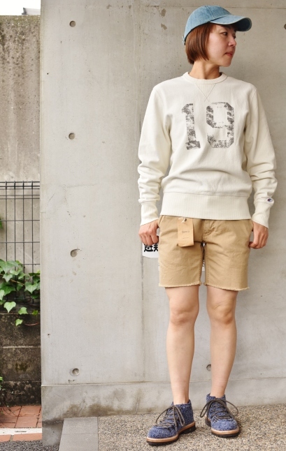 「SWEAT」　×　「SHORTS」STYLE ★★　　　By Champion × TODD SNYDER_d0152280_14210417.jpg