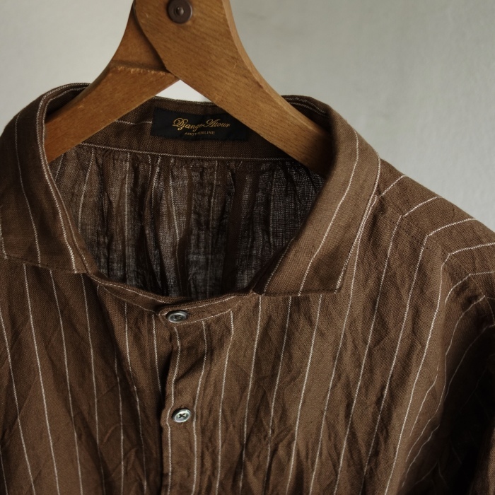 6月の製作予定 / classic frenchwork quartersleeve linen shirt_e0130546_12265516.jpg