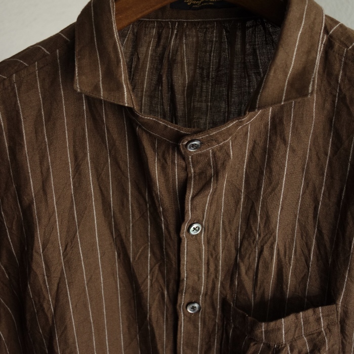 6月の製作予定 / classic frenchwork quartersleeve linen shirt_e0130546_12440352.jpg