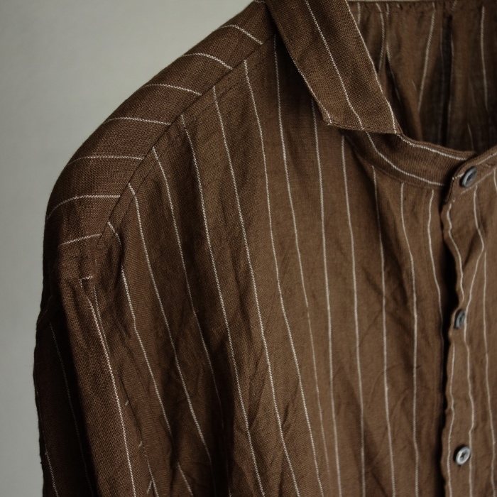 6月の製作予定 / classic frenchwork quartersleeve linen shirt_e0130546_12443036.jpg