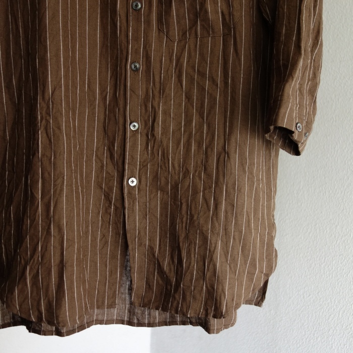 6月の製作予定 / classic frenchwork quartersleeve linen shirt_e0130546_12454981.jpg