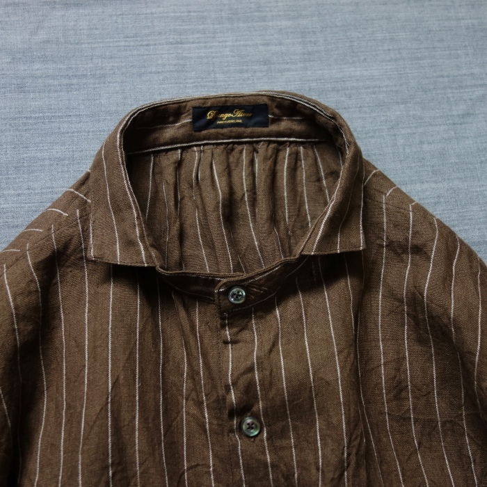 6月の製作予定 / classic frenchwork quartersleeve linen shirt_e0130546_12493595.jpg