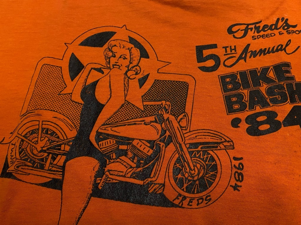 5月20日(土)大阪店Superior入荷日!! #3 T-Shirt編!80’s Champion Military RingerT,MotorcycleT,Music&NOS VoteT!!_c0078587_20534495.jpg