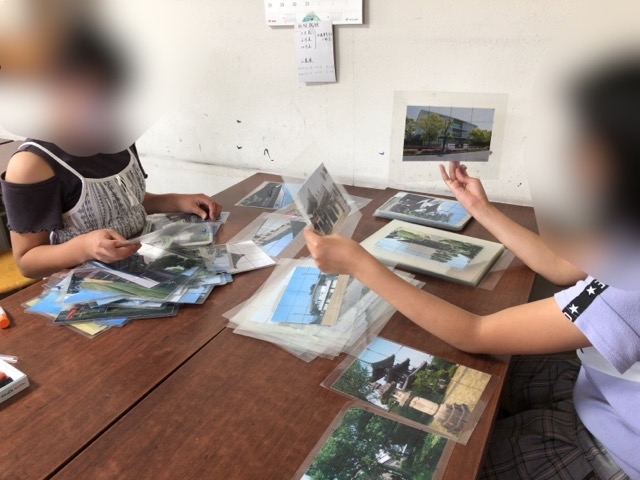 稲沢教室、児童コース、来月は風景画を制作します。_f0373324_15592080.jpg