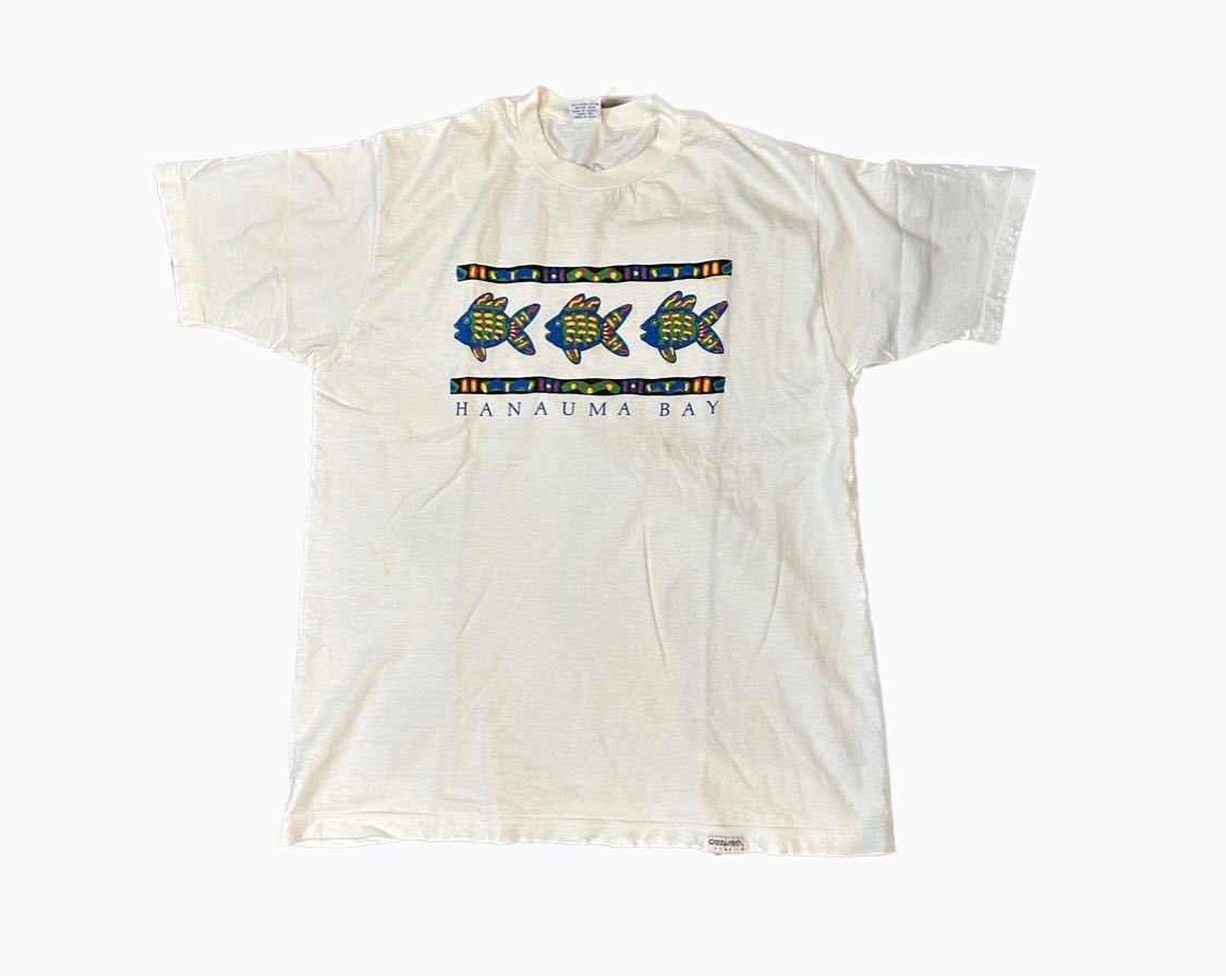 ５月１９日（金）入荷！90s all cotton  MADE IN U.S.A 染み込み両面プリント CRAZY SHIRTS Hawaii  Tシャツ！_c0144020_15344763.jpg