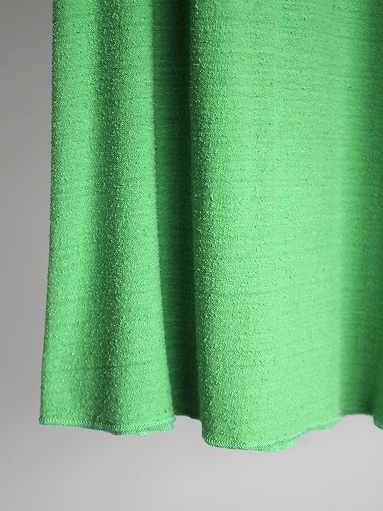 unfil　raw silk plain-jersey flared skirt_b0139281_16113494.jpg