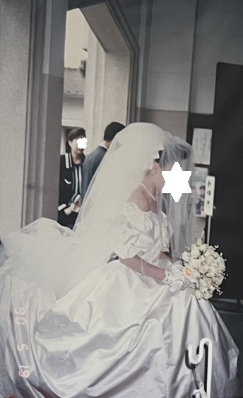 東京の姪の結婚式・思い出の教会・母の藤の帯。_f0181251_14293844.jpg