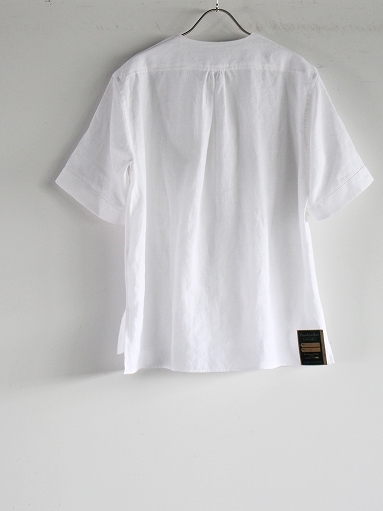 ASEEDONCLOUD　HW short sleeve shirt / Linen White_b0139281_11193410.jpg