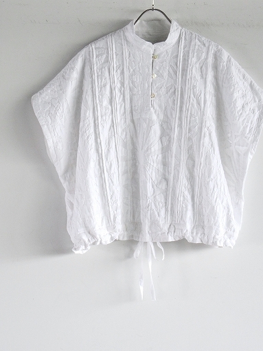 ASEEDONCLOUD　Jiyusou classic blouse / Shadow picture cloth - Off white_b0139281_12070410.jpg