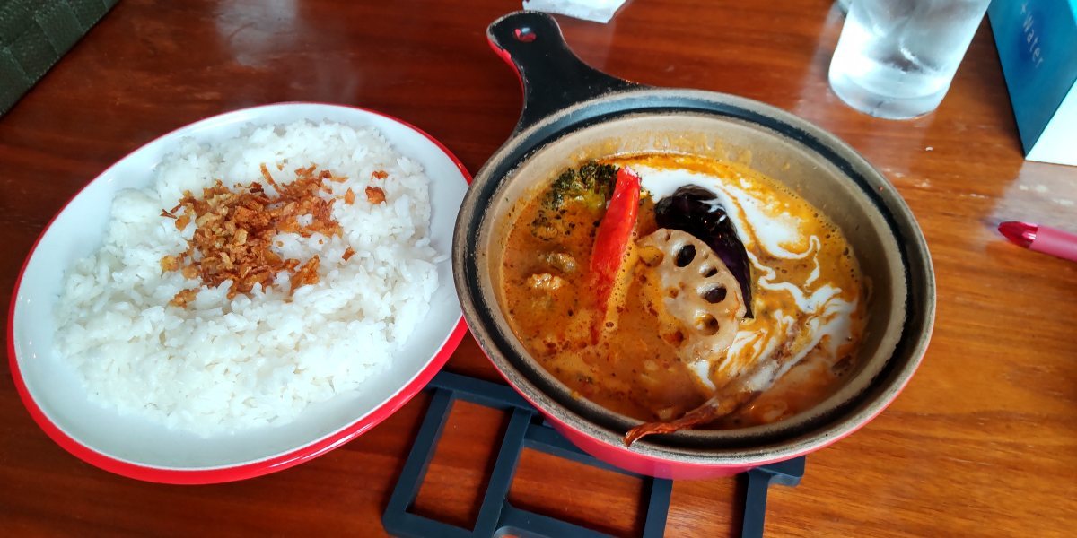 久しぶりのスープカレー_f0395512_20125890.jpg