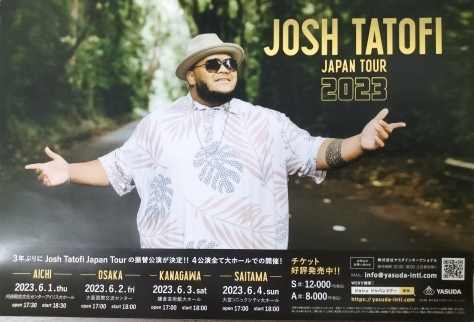 Josh Tatofi Japan Tour 2023_a0252761_01021342.jpg