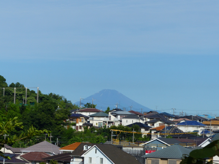 夏の富士山がよく見えた日の朝_f0296312_21523490.jpg