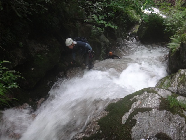 名渓の陰に隠れる秀渓…粕川北谷（大岩谷）左俣_c0359615_16185978.jpg