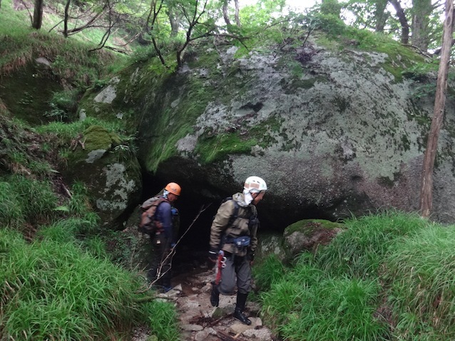 名渓の陰に隠れる秀渓…粕川北谷（大岩谷）左俣_c0359615_16205295.jpg