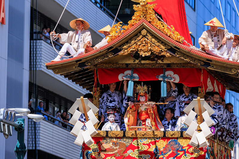 2023祇園祭（前祭）山鉾巡行・長刀鉾の注連縄切り : 花景色－K.W.C. PhotoBlog