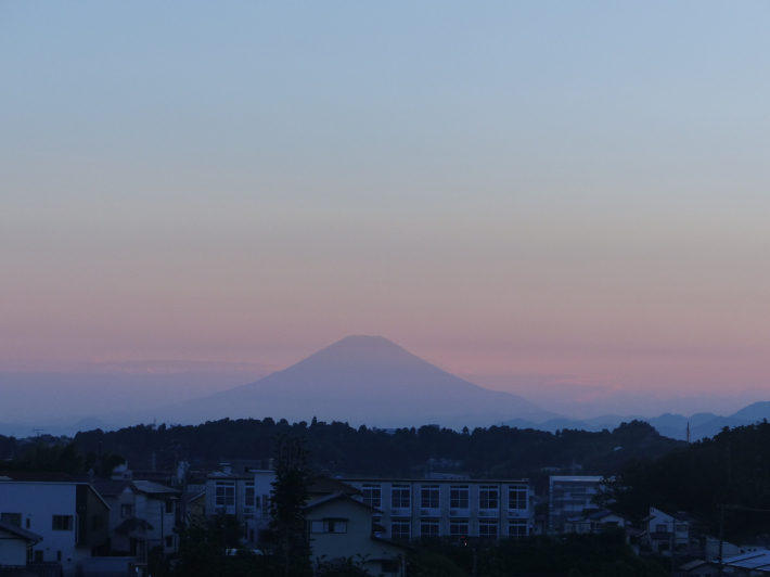 富士山と光芒_f0296312_16553781.jpg