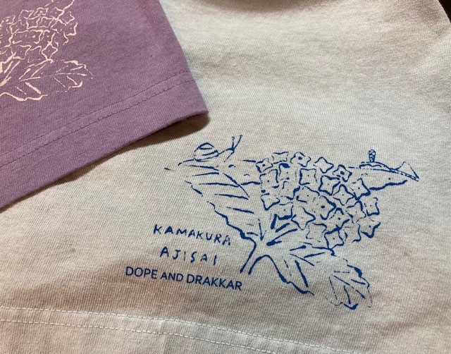 柔らかい発色が心地良い♪「鎌倉紫陽花」　シンプルTシャツが登場しています♪_d0108933_16583878.jpg