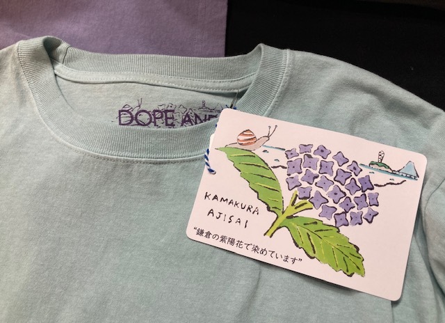 柔らかい発色が心地良い♪「鎌倉紫陽花」　シンプルTシャツが登場しています♪_d0108933_16591640.jpg