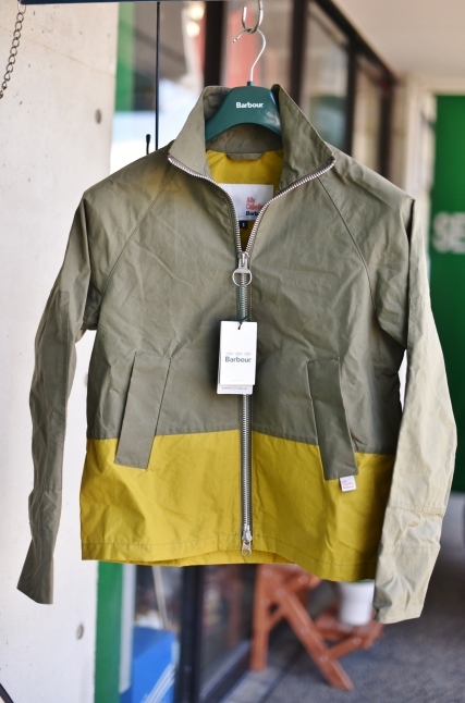 Barbour　×　Ally Capellino　　DRY WAXED DRIZZLER JACKET ★★_d0152280_19400323.jpg