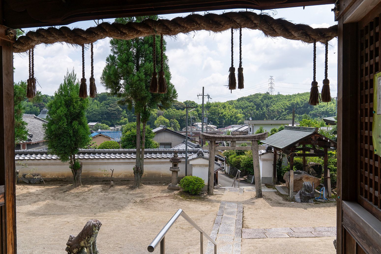 【重要文化財｜厳島神社 末社春日神社 本殿】　行き方、見学のしかた　（大阪府）_b0212342_14123250.jpg