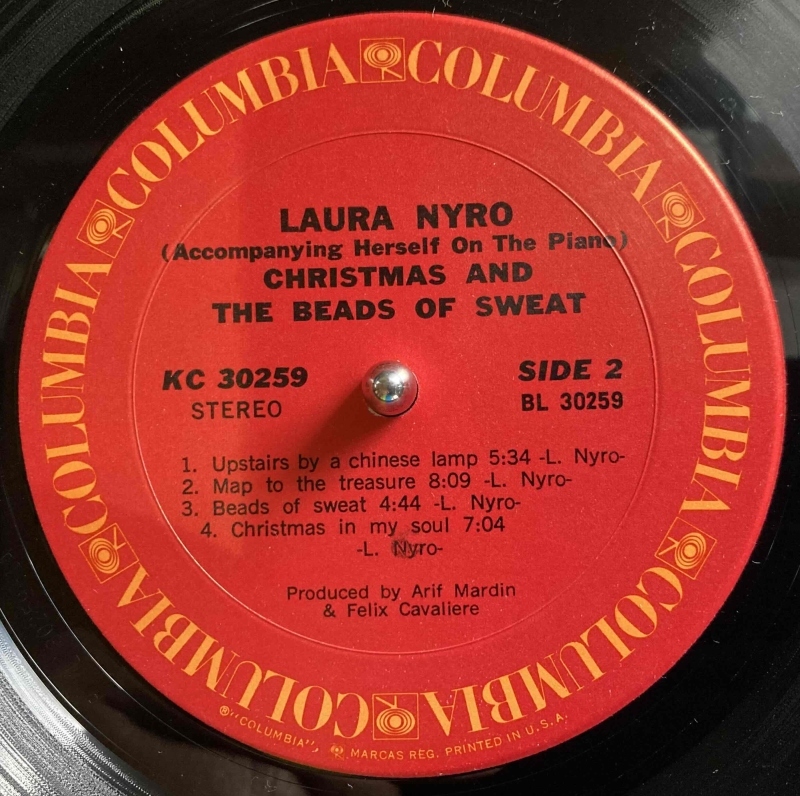 Laura Nyro その6 Christmas and The Beads of Sweat : アナログレコード巡礼の旅