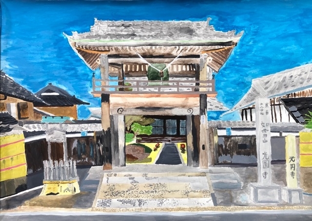 稲沢市内の小中学生が制作した、絵になる町。その5_f0373324_14072676.jpg