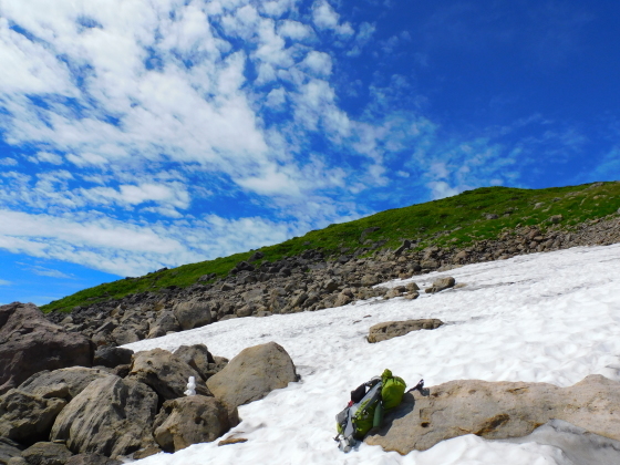 月山　水不足です　8/28-8/31_f0118332_10501841.jpg