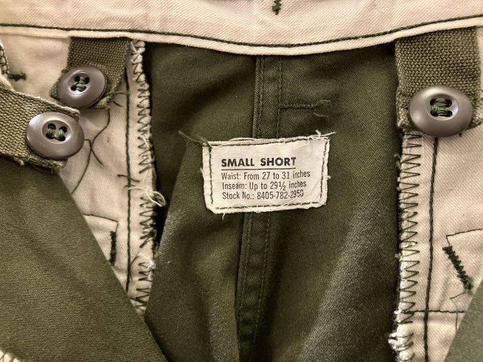 67's U.S.Army M-65 field trousers : BUTTON UP clothing
