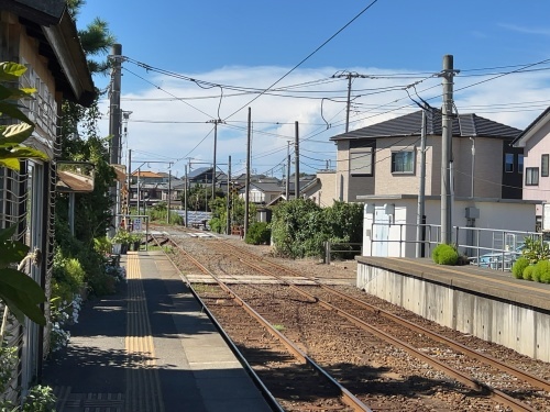 銚子電鉄　笠上黒生駅にて撮影　2023.08.20_d0187275_09333624.jpg