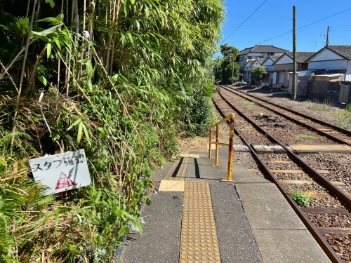 銚子電鉄　笠上黒生駅にて撮影　2023.08.20_d0187275_10113529.jpg