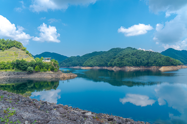 兵庫県朝来市「黒川ダム」日本最大の揚水発電所 奥多々良木発電所 ダム湖 #dam #ダム #景勝地 _c0350290_09263751.jpg