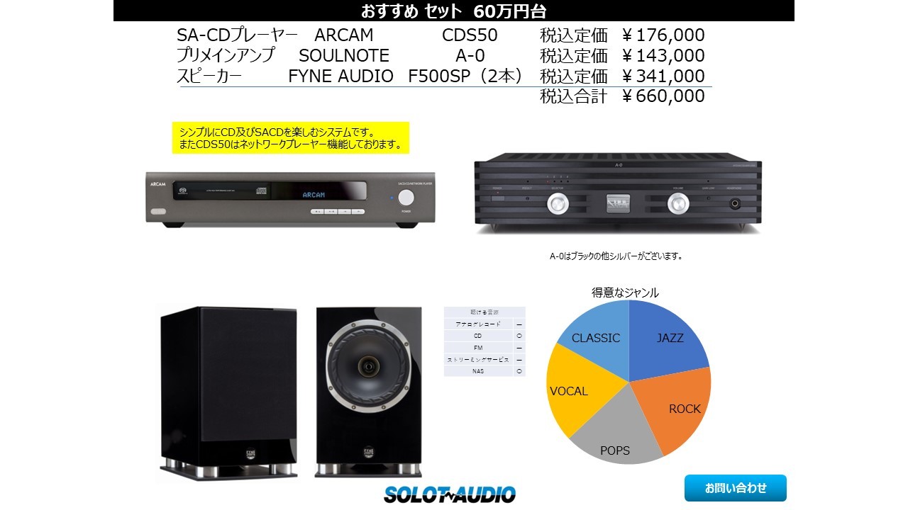 SOULNOTE（ソウルノート） のプリメインアンプ A-0 : オーディオ専門店