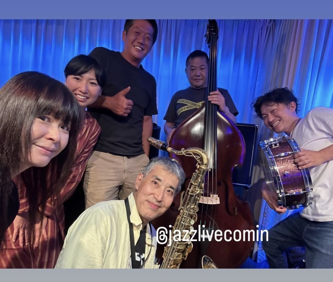 Jazzlive Comin ジャズライブ　カミン　広島　9月21日のライブ_b0115606_11575807.jpeg