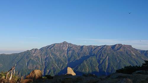 子鹿の下りで西穂高－焼岳1.5泊_b0094033_21303973.jpg