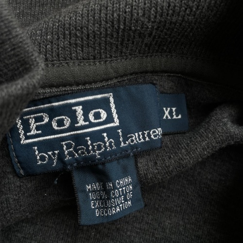 美品 90s Polo ポロ ラルフローレン ハーフジップ スウェット XL