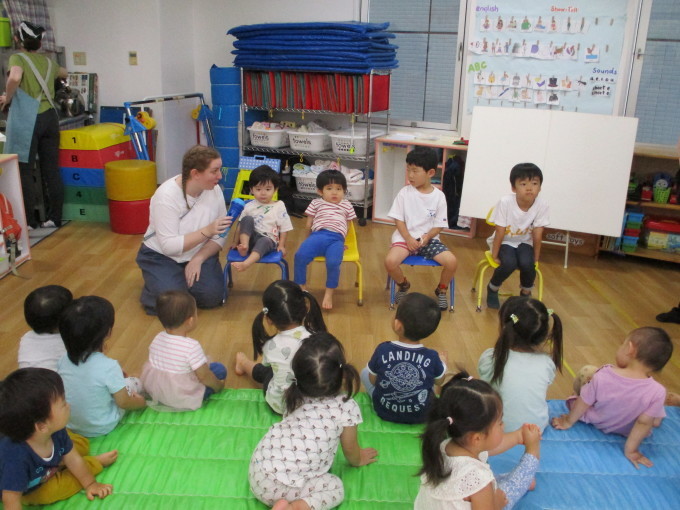 Butterfly and Caterpillar Classes Work Hard Practicing for Sports Day!_d0148342_15441136.jpg