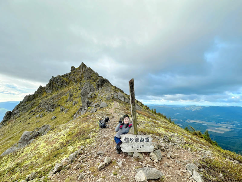 2023.10.2 剣ヶ峰〜砂原岳〜隅田盛_e0105954_18165017.jpg