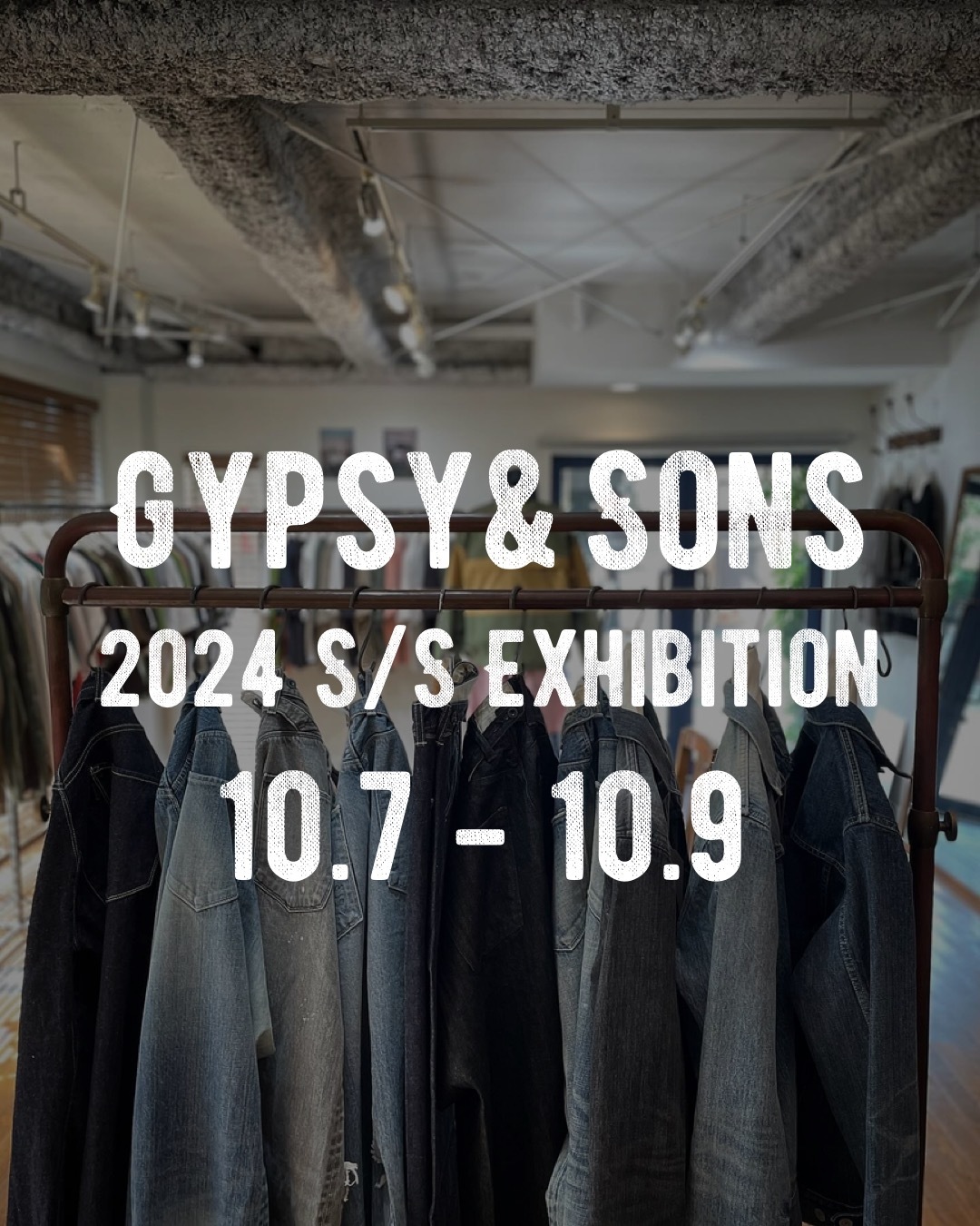 Gypsy&Sonsのイベント告知と新作紹介です！