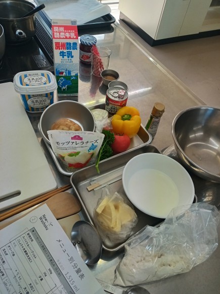 昨日は、千葉県内の高校で「食べる牛乳」料理講習会をさせて頂きました♬_b0204930_09195058.jpg