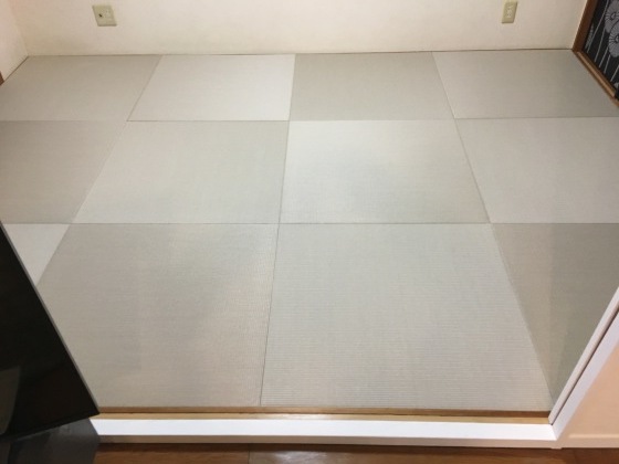 琉球畳の施工事例【八千代市村上】期間限定44%offセールでラッキーにGET！