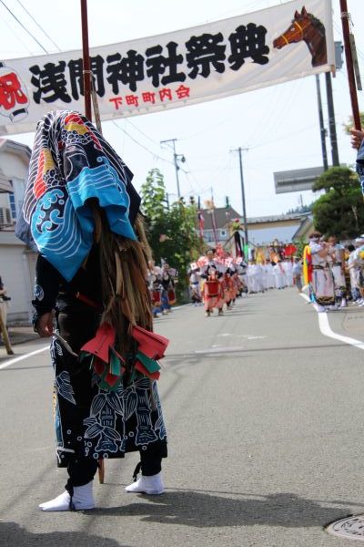 藤里町　浅間神社の駒踊りを見に行ってきました_b0238249_19042447.jpg