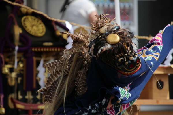 藤里町　浅間神社の駒踊りを見に行ってきました_b0238249_19063632.jpg