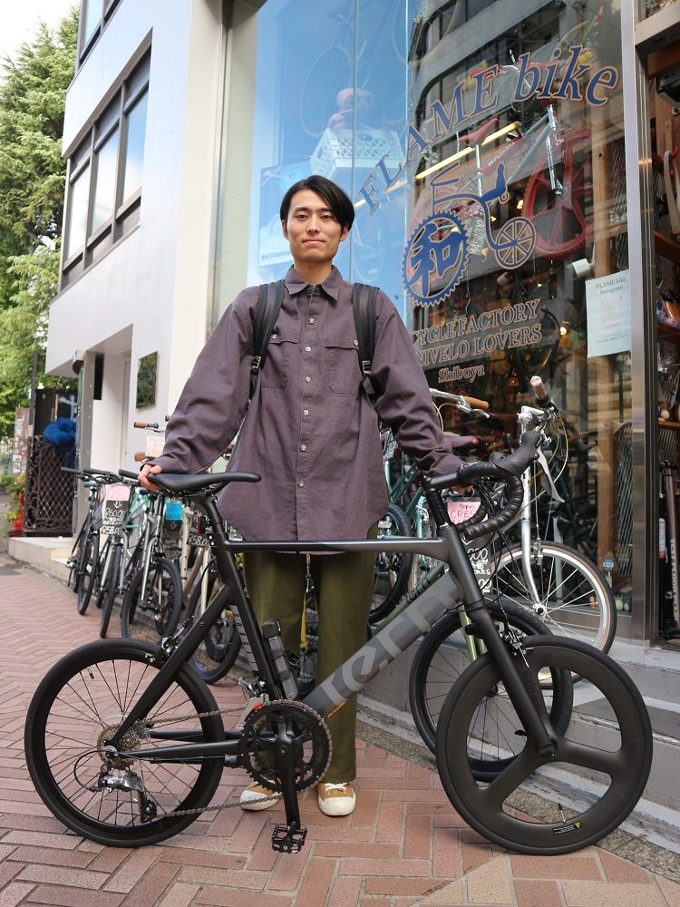 10月18日　渋谷　原宿　の自転車屋　FLAME bike前です_e0188759_18582063.jpg