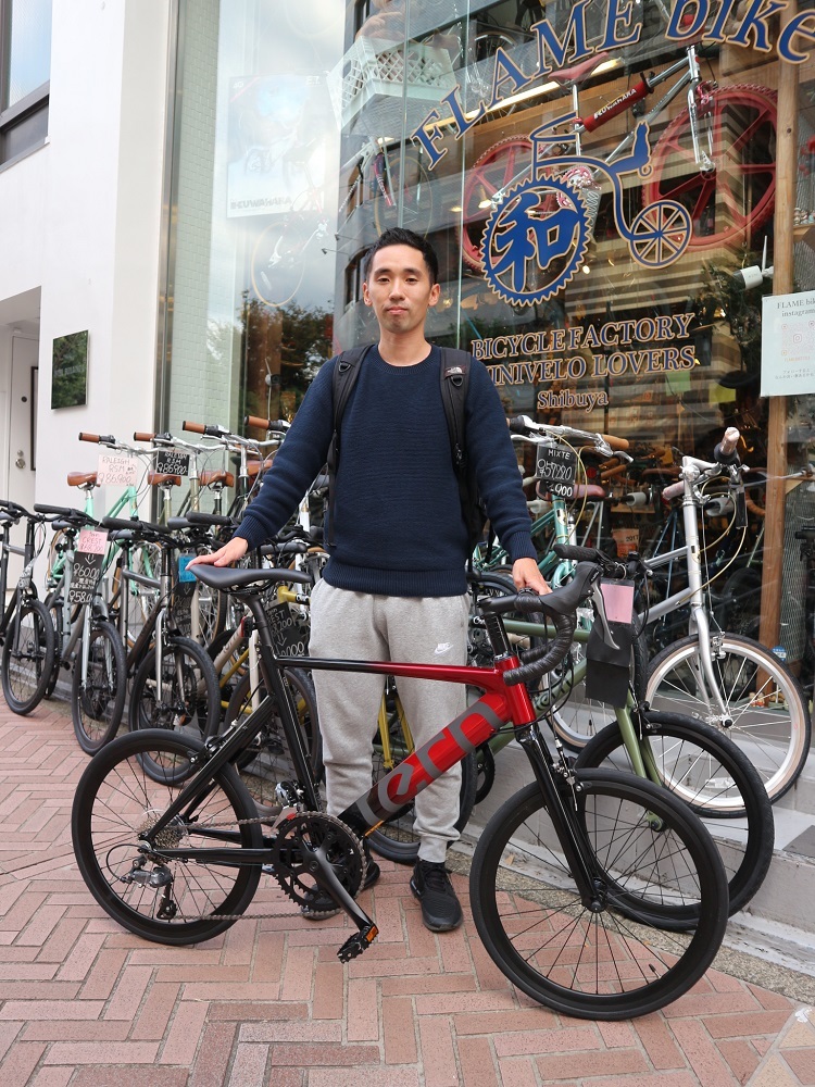 10月22日　渋谷　原宿　の自転車屋　FLAME bike前です_e0188759_17491007.jpg
